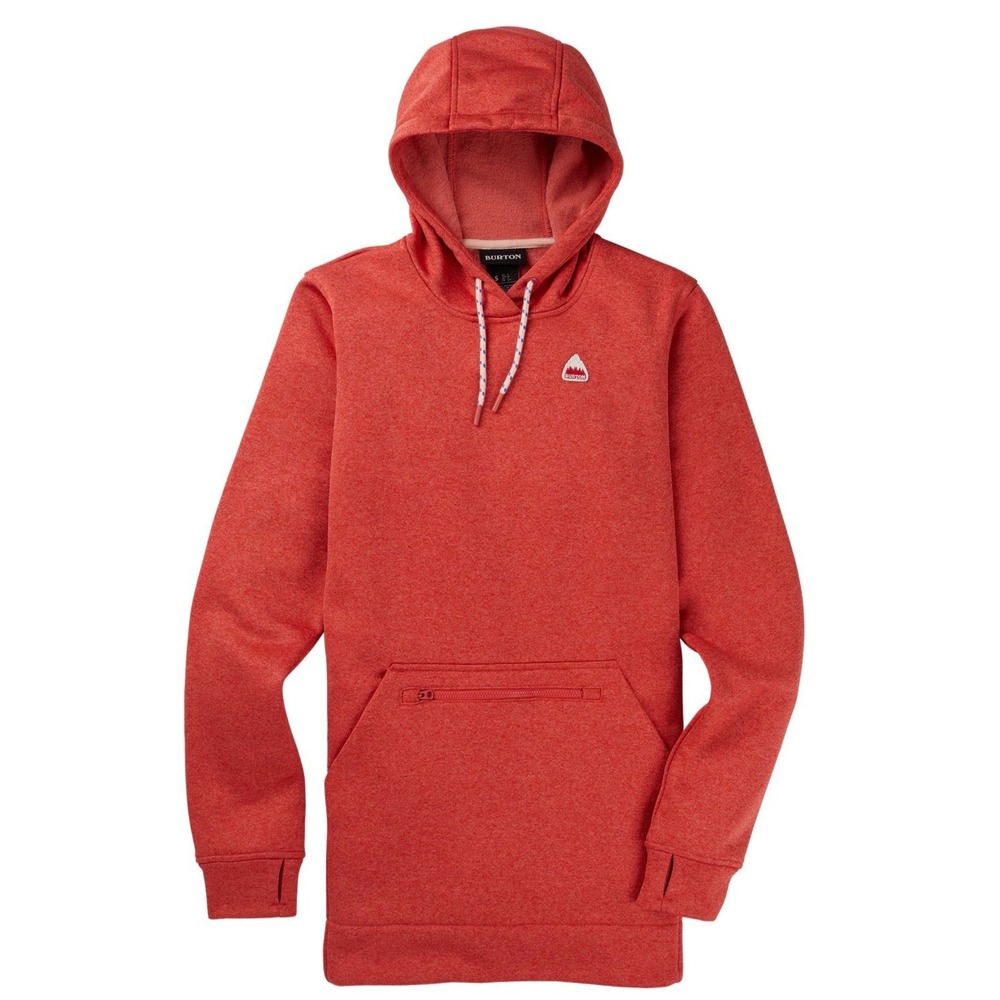 Burton Crown Oak Long Pullover Hoodie Womens Snowboard Size XS